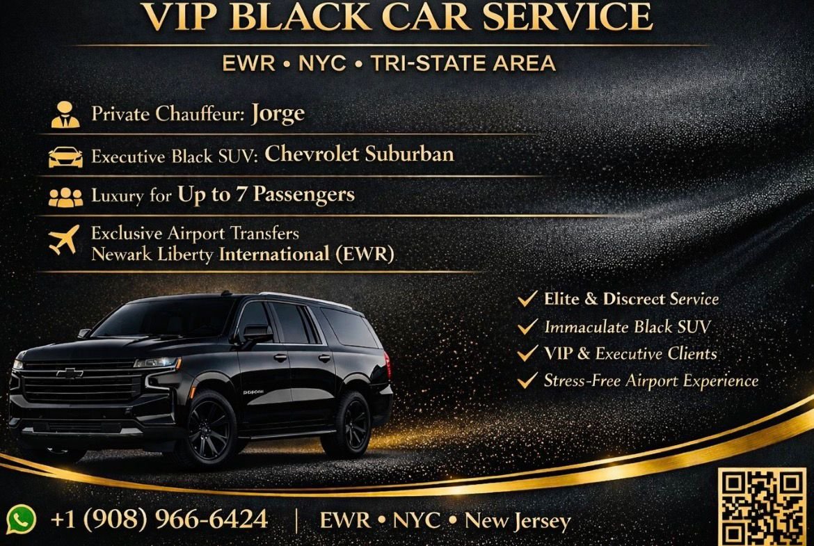 Flyer VIP Black Car Service de Grand Class Transfers